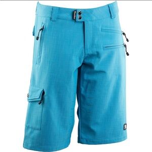 Khyber Turquoise Mountain Bike Shorts